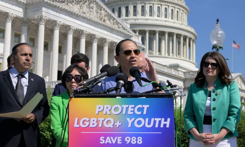Trump LGBTQ 988